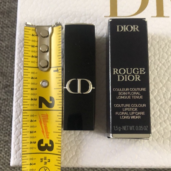 Dior LUXURY Lipstick Matte 1.5g Gift Miniature Rouge 777 Fahrenheit Velvet - Picture 9 of 11